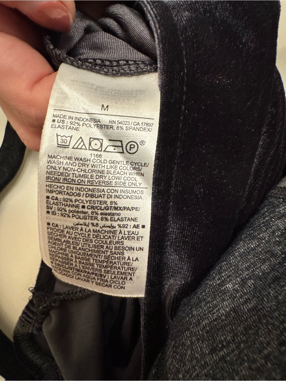 Old Navy Black Velvet Short-Sleeve Cowl-Neck Jumpsuit - Picture 5 of 5